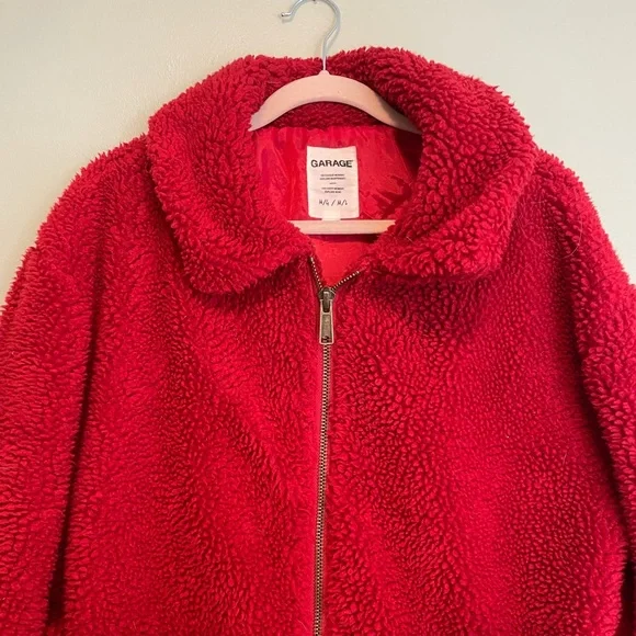 Red Teddy Jacket - Picture 5 of 7